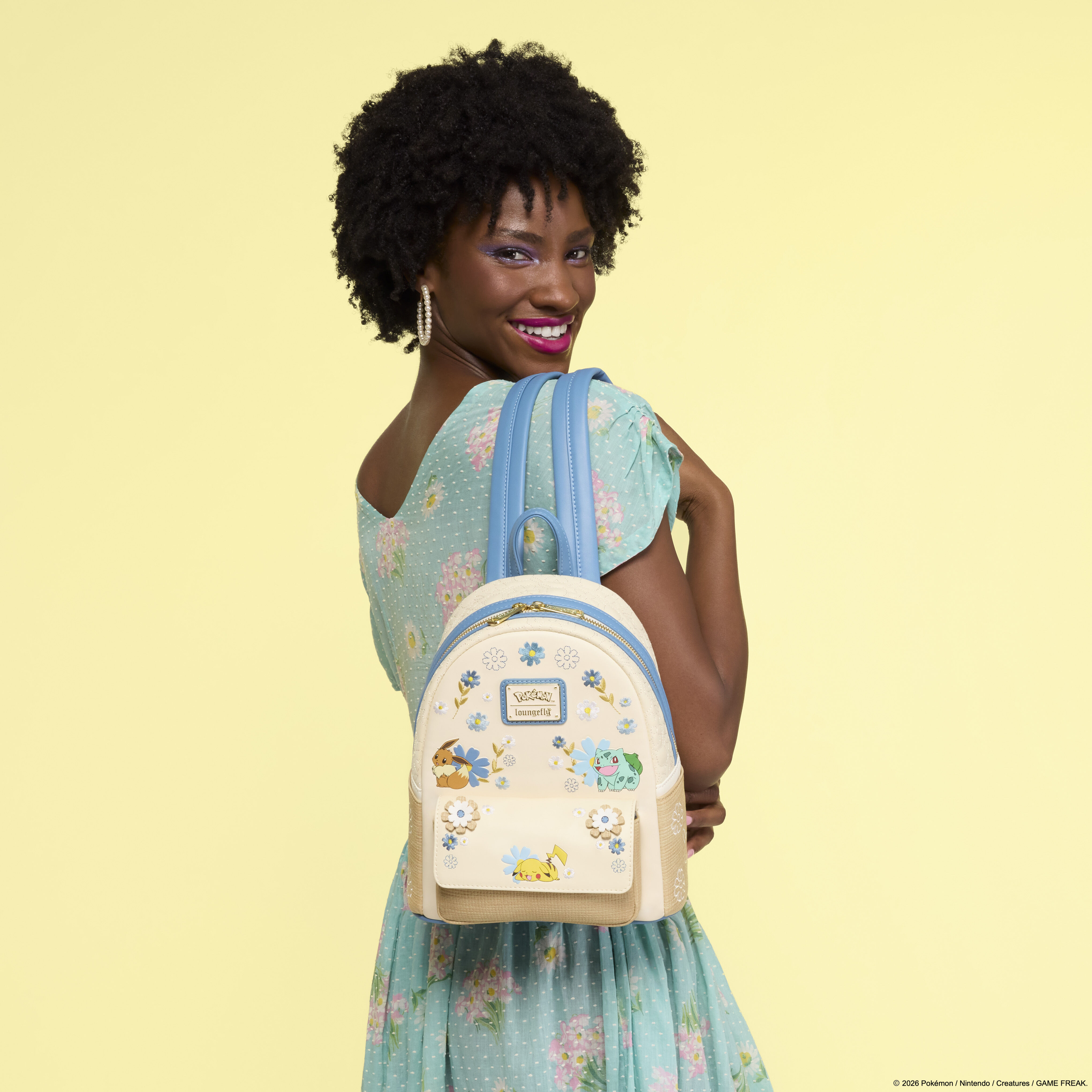Pokémon Floral Mini Backpack | Loungefly